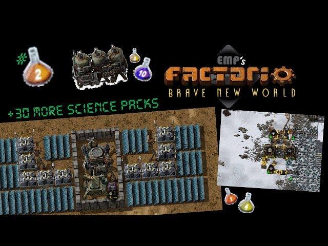 Factorio Brave New World Ep. 02 | +30 More Science Packs | Modded Factorio Gameplay