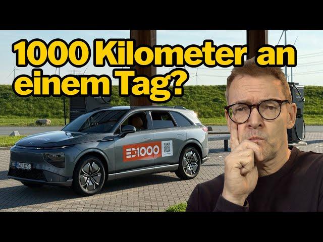 Mit einem Elektroauto 1000 Kilometer an einem Tag? - Challenge mit dem Xpeng G9 auf der ED1000