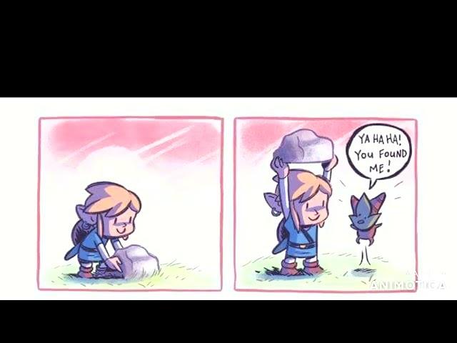 Yahaha! You found me! (Breath of the Wild comic dub)