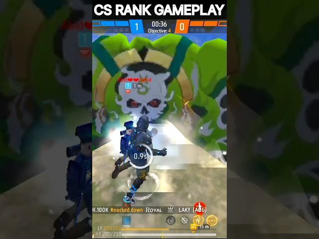 TubeMate very angry CS rank game very serious gameplay #shots #freefire #garena free fire cs