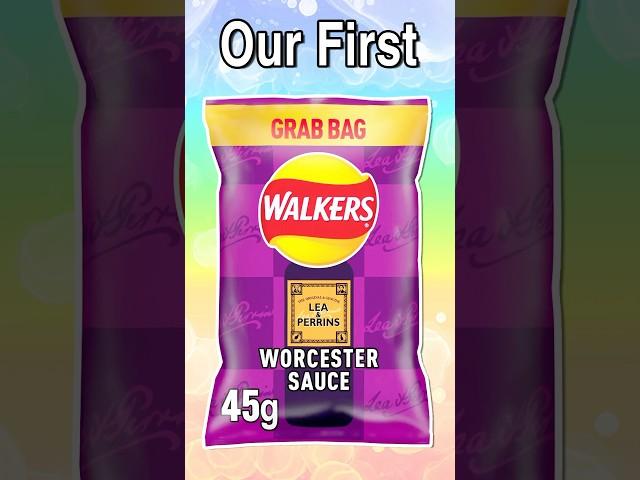 Trying Worcester Sauce Chips for the First Time!