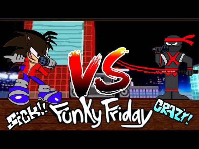 Sajid The Hedgehog VS Ultra Ninja in Funky Friday