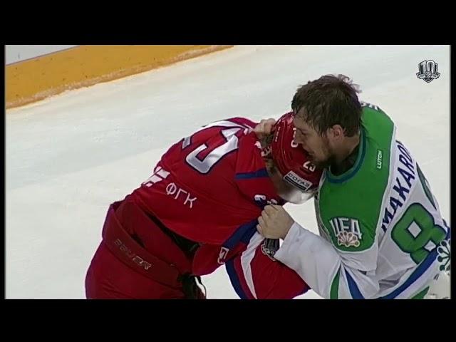 KHL Fight:: Talbot VS Igor Makarov