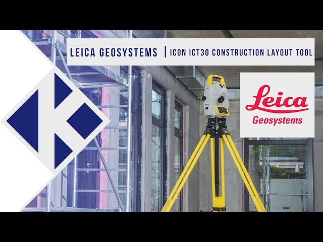 Leica Geosystems | iCON iCT30 Construction Layout Tool