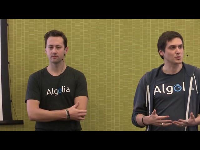 How to build a search-as-you-type application in under 15mn with Algolia - Tim Carry & Alex Collin