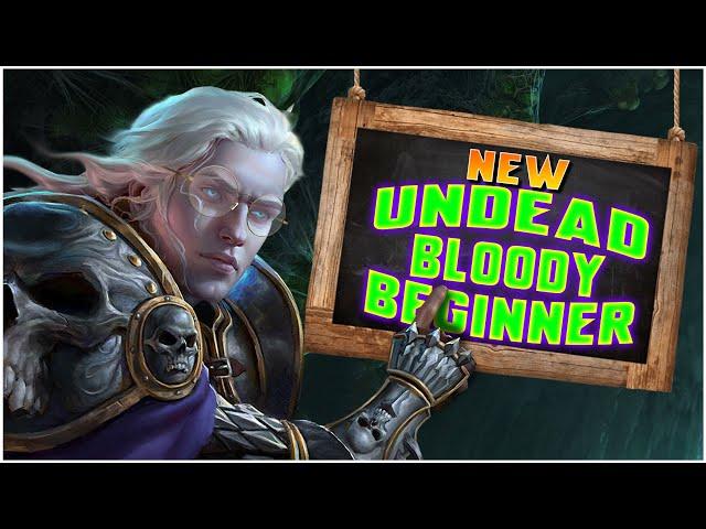 Undead NEW BLOODY BEGINNER Guide! | WC3 | Grubby