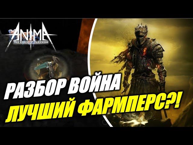 Разбор класса - ВОИН! Anima ARPG. Полный разбор война. Что качать? Что одевать? Что в астрале?