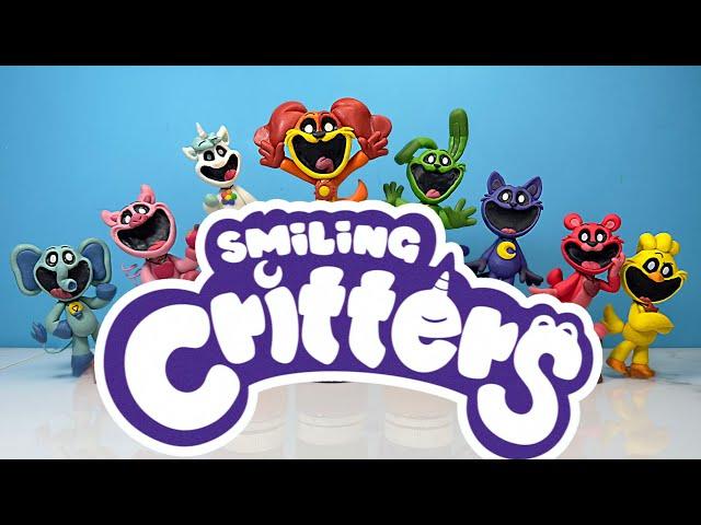 Как сделать УЛЫБАЮЩИХСЯ ЗВЕРЯТ (Smiling Critters) из полимерной глины  POPPY PLAYTIME CHAPTER 3