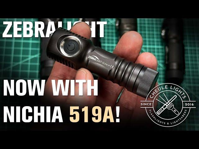 Zebralight SC53c N with Nichia 519a!