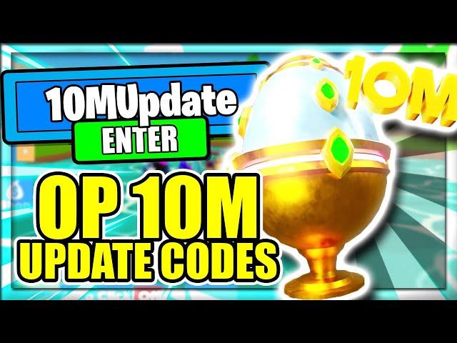 ALL NEW *10M PET* UPDATE CODES! Clicking Champions Roblox