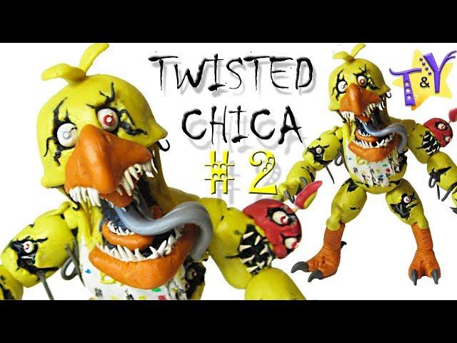 Как слепить Твистед Чику из пластилина Туториал 2 Twisted Chica Tutorial 2