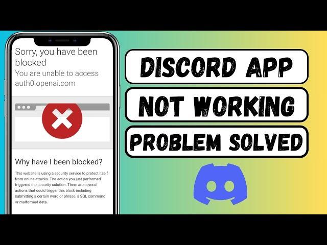 Sorry You Have Been Blocked Discord | You Are Unable to Access Discord.com Fix