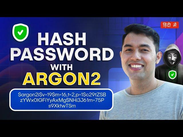 Secure User Authentication: Hash & Verify Passwords Using Argon2