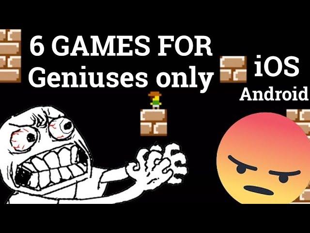 6 Must See Impossible Games for iOS & Android