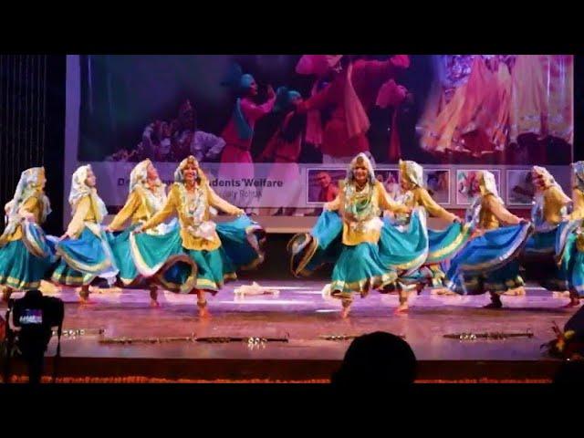 Haryanvi Group Folk Dance M.D.U ROHTAK#