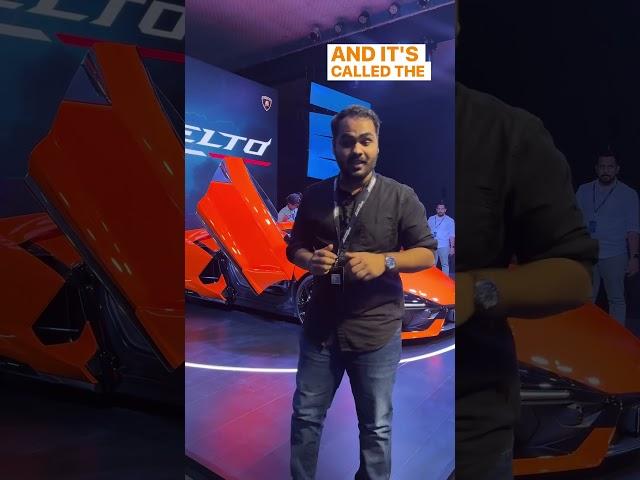 Can you pronounce the name of this Lamborghini?! #Lamborghini #sportscar #shorts | CarWale