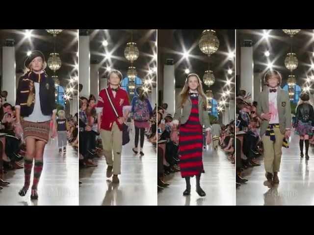 Ralph Lauren Children's Fall 2014 Fashion Show Highlights