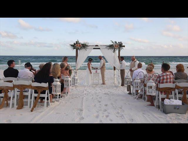 Josh + Brooklyn Full Ceremony | Destin, Florida Wedding