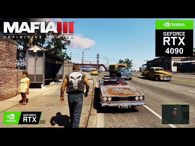 Mafia 3 DE Remastered Graphics: RTX 4090 24GB (4K Maximum Settings)