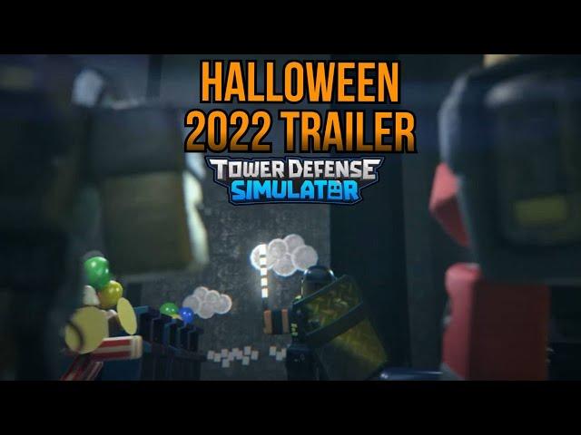 TDS Halloween 2022 trailer | Tower Defense Simulator