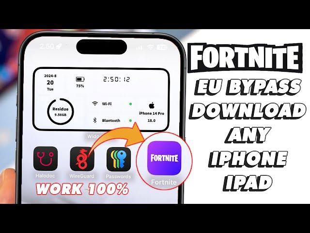 Fortnite Not in EU? How to Install Fortnite on ANY iPhone With Sideload Method | EU Bypass