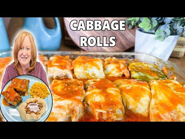 Stuffed CABBAGE ROLLS Dinner Recipe