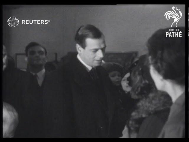 Duke of Kent tours social centres for unemployed (1937)