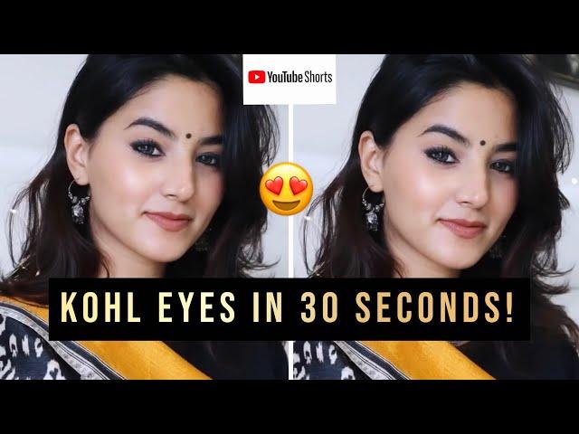 KOHL EYES IN 30 seconds! #Shorts