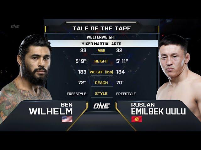 Ben Wilhelm vs. Ruslan Emilbek Uulu | ONE Championship Full Fight