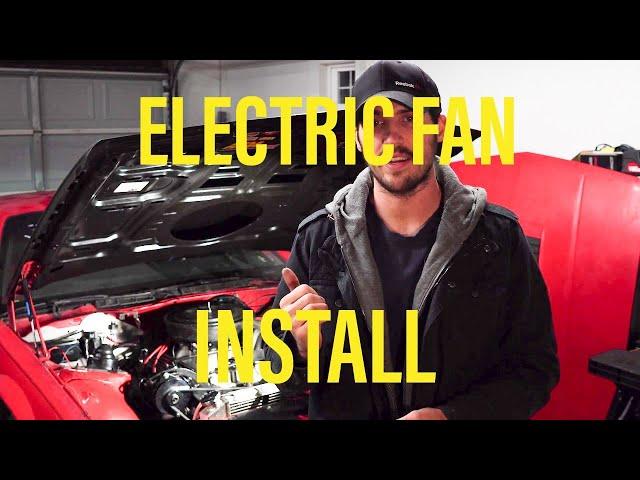 Holley Sniper EFI: How To Install Electric Fans