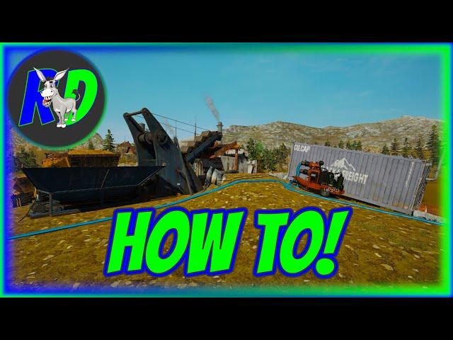 How To Set Up A Tier 3 Wash Plant In Gold Rush!