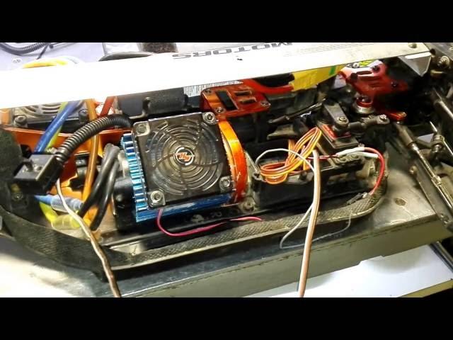 RC motors HOBBYWING 150A repair ремонт и испытания блока управления двигателем