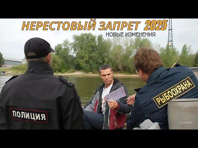 Не попадись! Новые правила нерестового запрета 2025 года