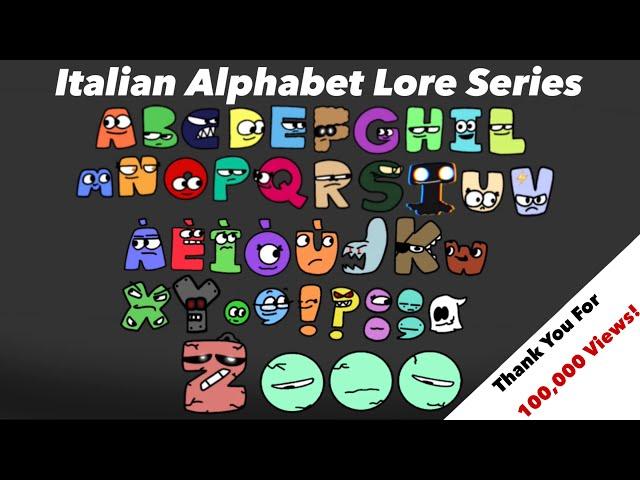 Italian Alphabet Lore:The Series