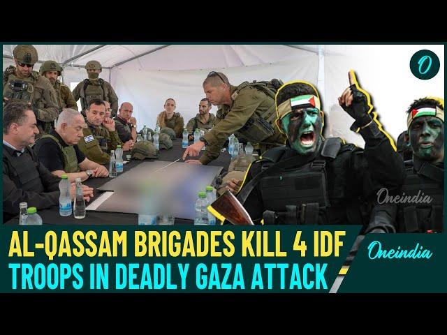 Hamas Stabbing VIDEO: Al-Qassam Fighters Kill 4 Israeli Soldiers With Knives Out Attack | Watch