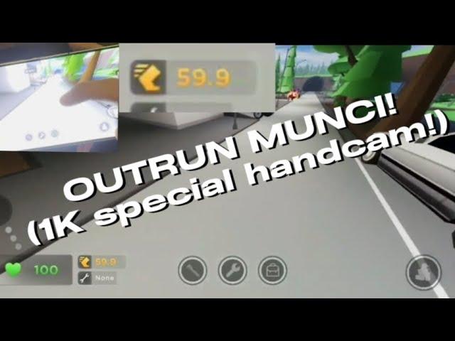 how to outrun angry munci in mobile (handcam 1k special)