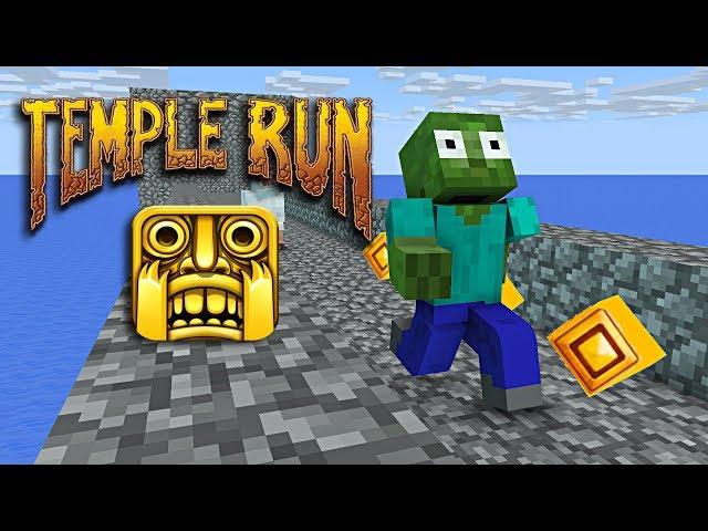 TEMPLE RUN CHALLENGE | Platabush Animation