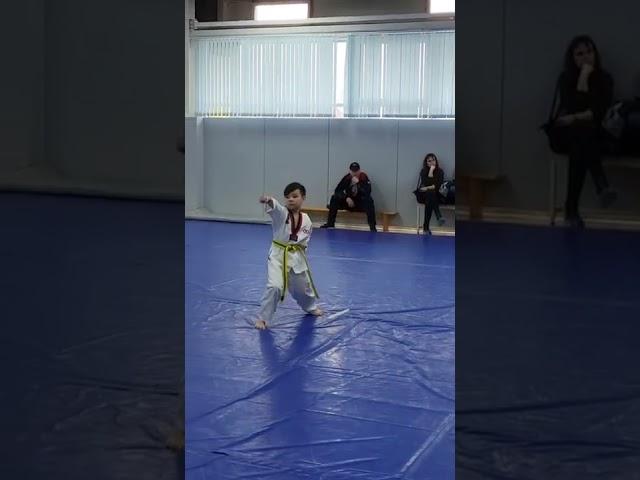 Международныe соревнования по Тхэквондо ВТФ,  1 и 2 пхумсэ. #тхеквондо #taekwondo #пхумсэ