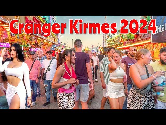 Cranger Kirmes /Tour on the last day of the Cranger kirmes 2024 ( 4K HDR)