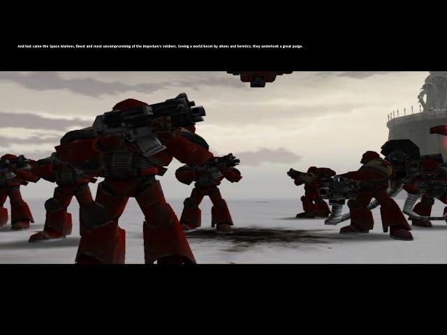 Imperial Guard vs Space Marines "SAVAGES"