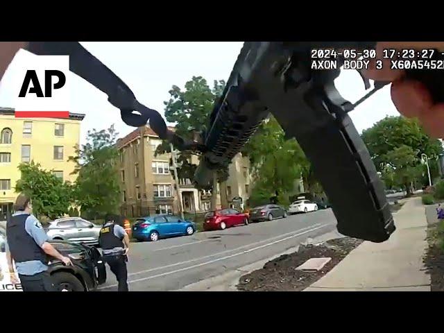 Body-camera video captures fatal ambush of Minneapolis police officer