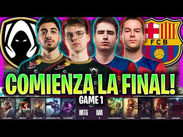 COMIENZA LA GRAN FINAL DE LA SUPERLIGA! | HRTS vs BAR Game 1 RESUMEN FINAL SUPERLIGA 2024 LVP