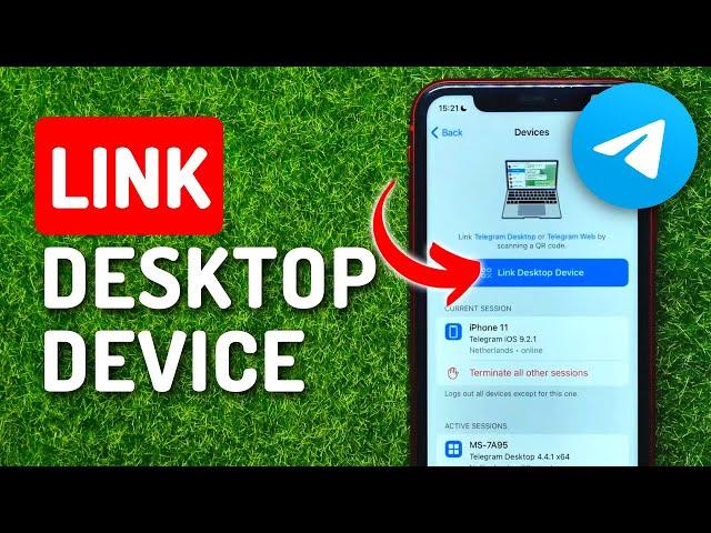 How To Link Desktop Device on Telegram