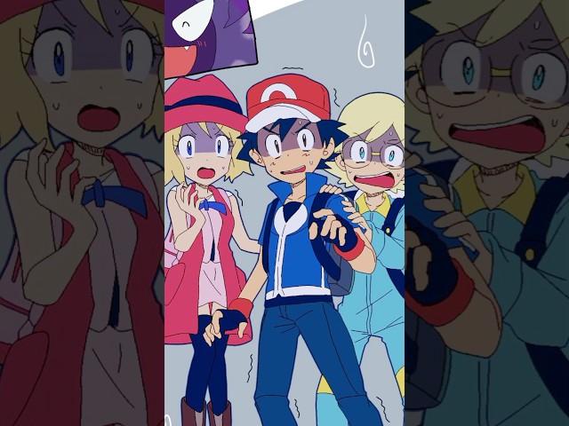 lmao  they're sacred!! #pokemon #bonnie #clemont #serena #ash