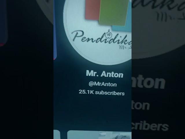 This face mr anton subscribe to gugs