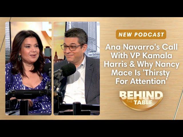 Ana Navarro's Call With VP Kamala Harris & Why Nancy Mace Is 'Thirsty For Attention' | BTT, 11.22.24