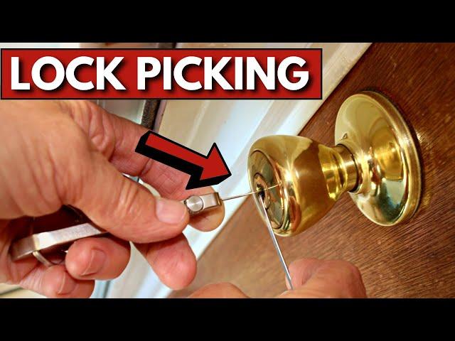 How to Pick a Lock in 30 Seconds | Lock Picking Tutorial by Jason Hanson