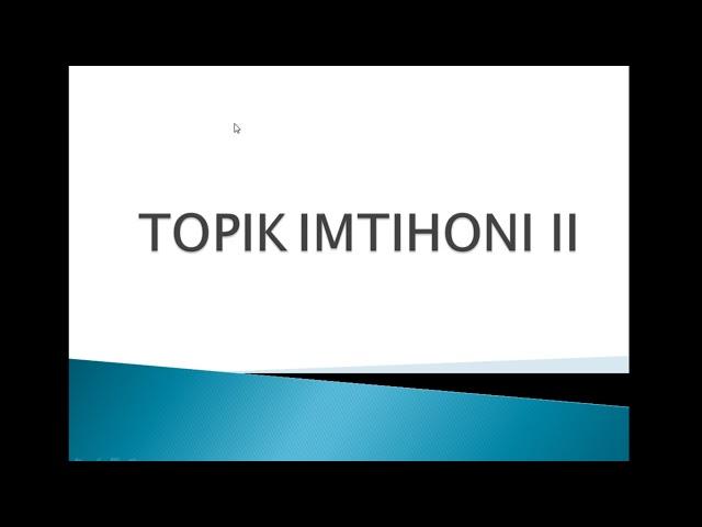 TOPIK - Koreys imtihoni 2