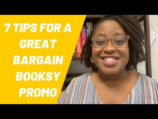 How to Promote Your Book With Bargain Booksy