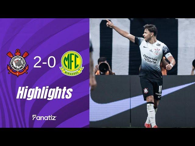 Corinthians vs. Mirassol 2-0 | Highlights | Paulistao 2025